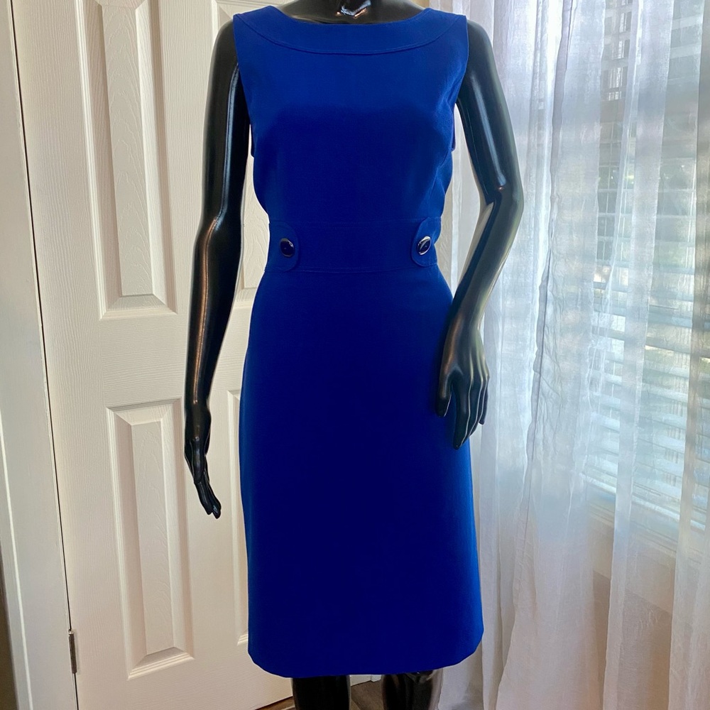 Tahari ASL Scuba Crepe Dress